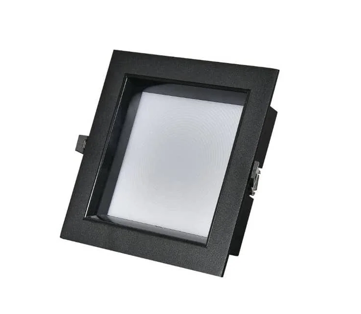 White-Black-Recessed-Square-LED-Downlight-3-8inch – Premium LED Downlight Solution